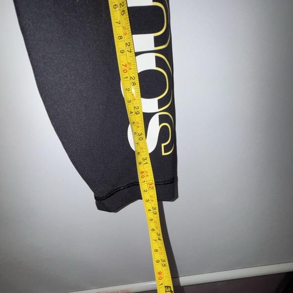 Lululemon SoulCycle Wunder Under Crop Leggings Black High Rise Size 6 - Picture 6 of 8